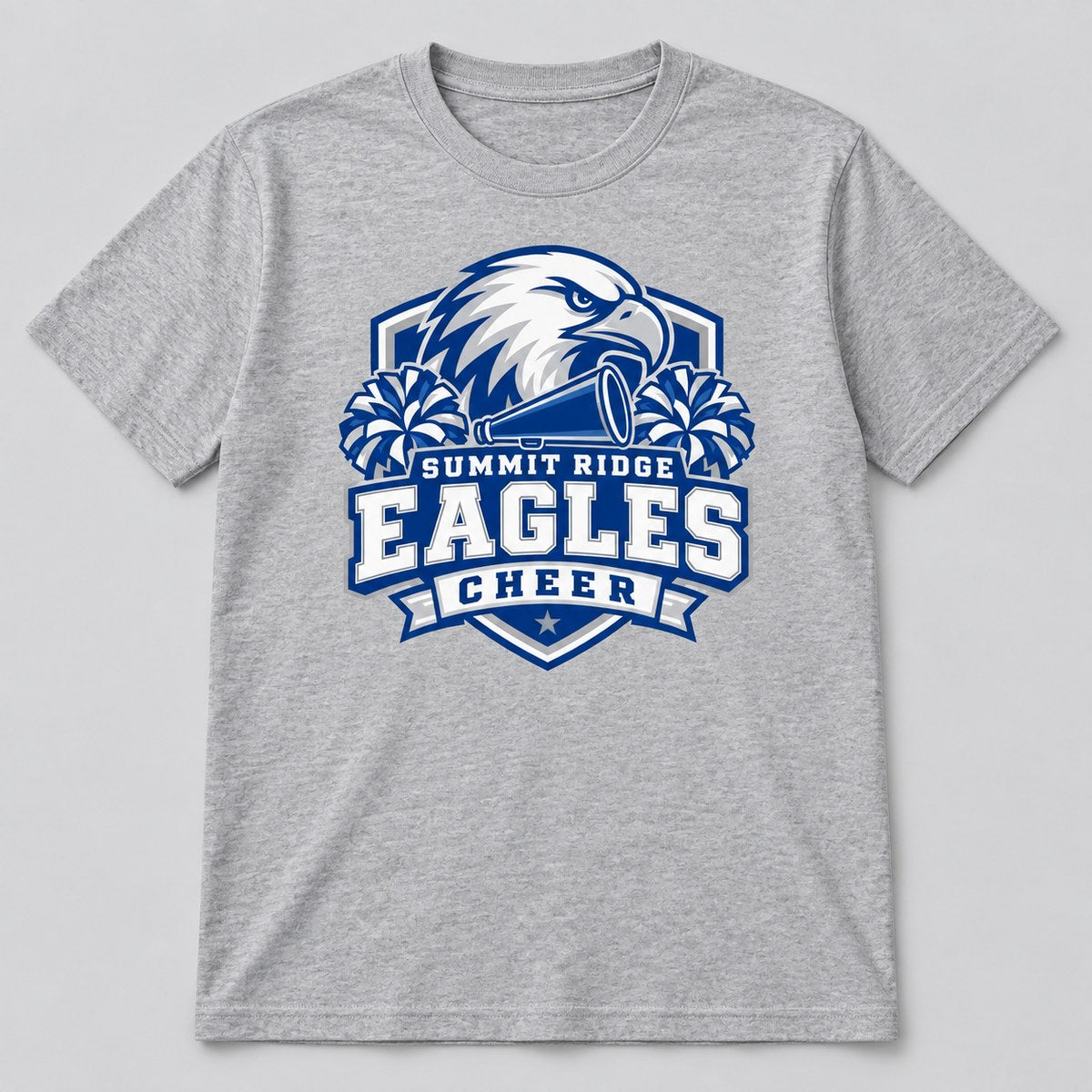 Summit Ridge Eagles cheer concept shirt by MiPro Custom Tees